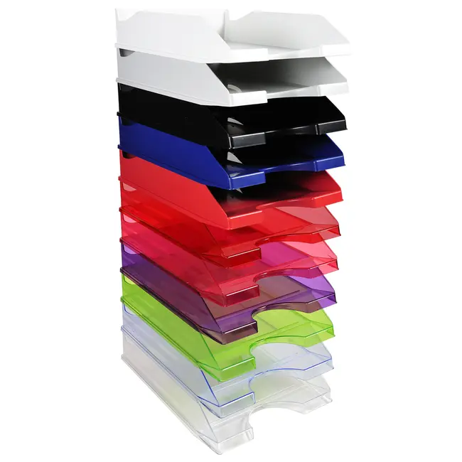 Tavita documente Exacompta, ECO, 345x255x65 mm, negru BPTCFA123014