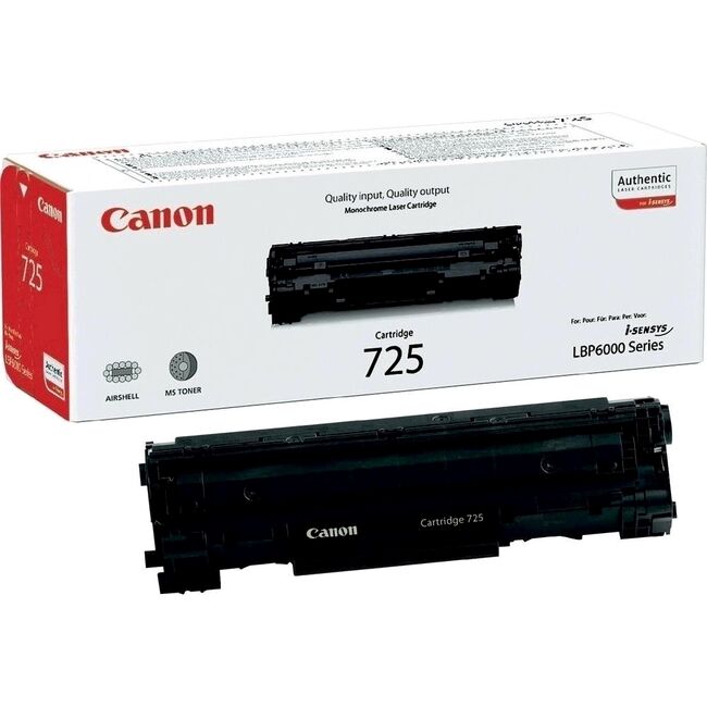 Toner original Canon CRG-725, 1600 pagini, negru BPTCCN811200