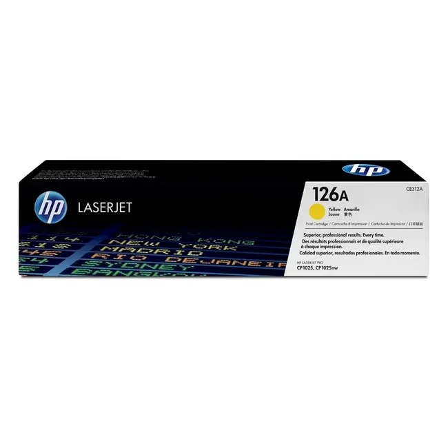 Toner original HP CE312A, 1000 pagini, galben BPTCHP810803