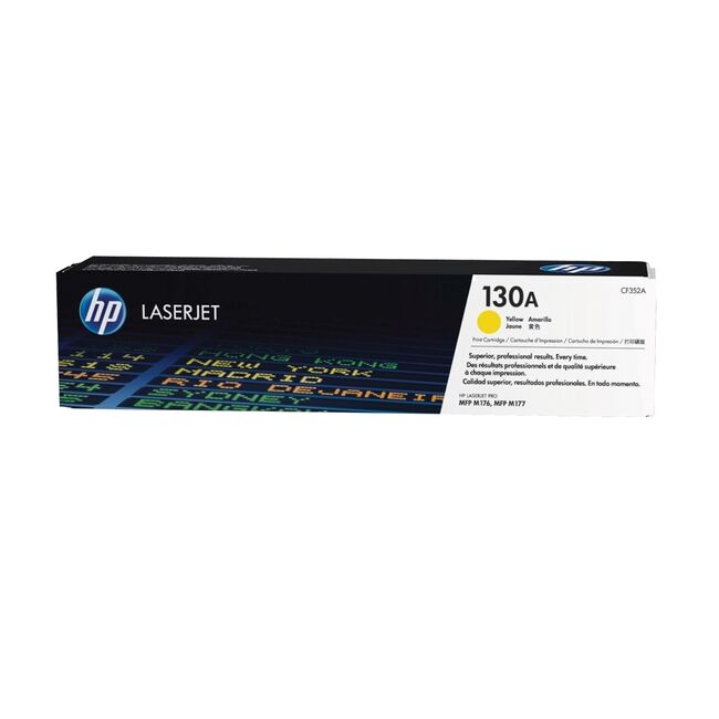 Toner original HP CF352A, 1000 pagini, galben BPTCHP812603