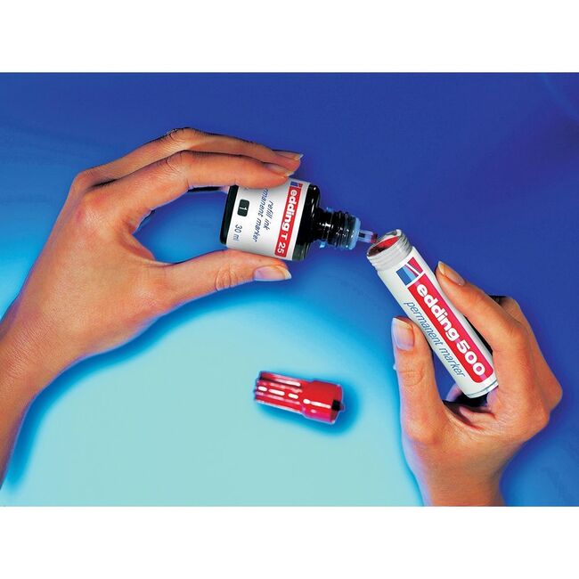 Tus pentru marker permanent Edding T25, 30 ml, negru BPTCED94251