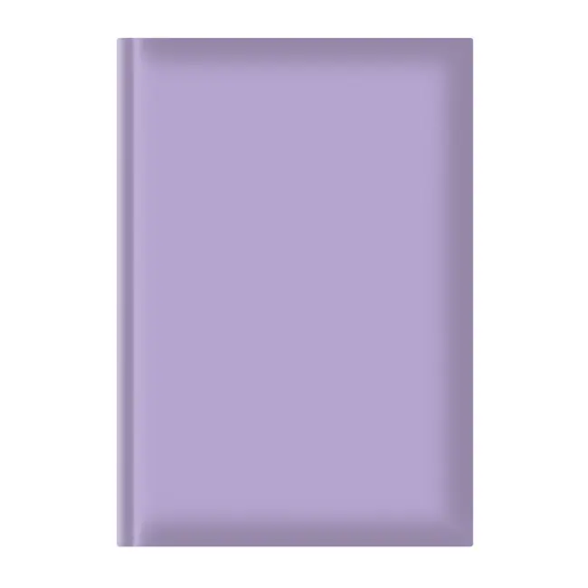 Agenda A5, nedatata, hartie offset alb, coperta lila BPTCEJ251309