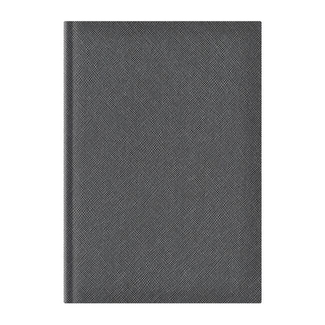 Agenda A5 Adria, nedatata, hartie ivory, coperta gri BPTCEJ251702