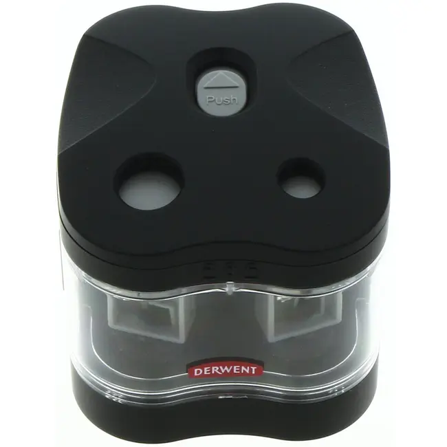 Ascutitoare electrica DERWENT Professional, dubla, plastic, negru BPTCSL230233