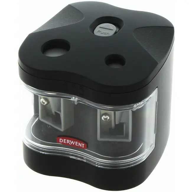 Ascutitoare electrica DERWENT Professional, dubla, plastic, negru BPTCSL230233