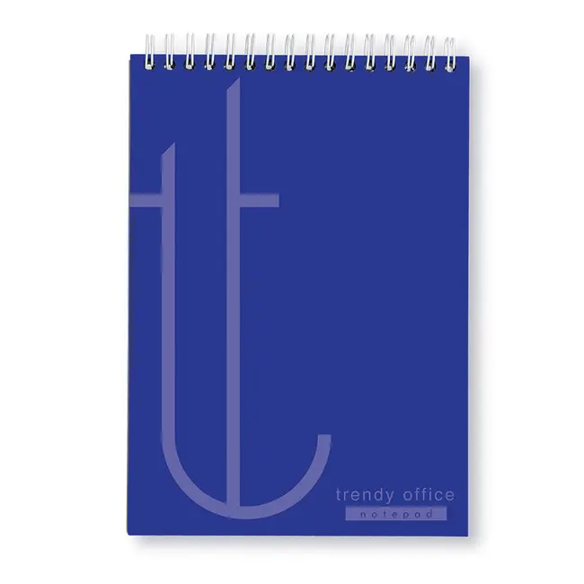 Blocnotes, Trendy blue, cu spira, A4, 70 file, matematica BPTCCI770025