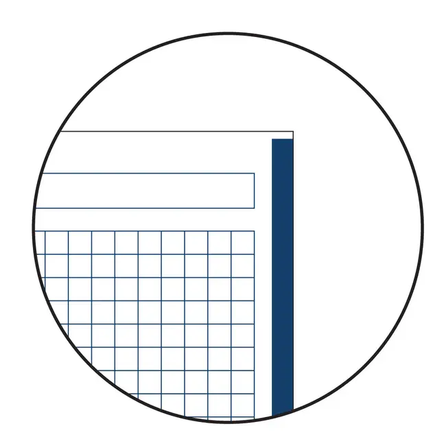 Caiet cu spira, Miquelrius, Emotion, A4, matematica, 80 file, coperta carton dur, albastru BPTCMQ46046