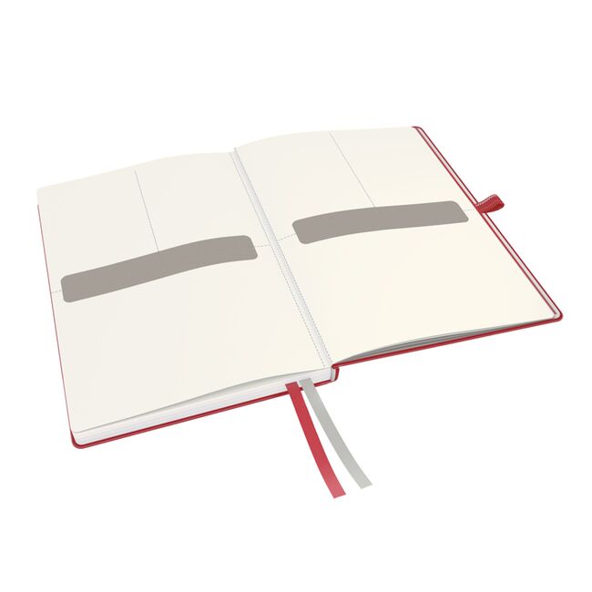Caiet de birou Leitz Complete, A5, dictando, rosu BPTCSL022222