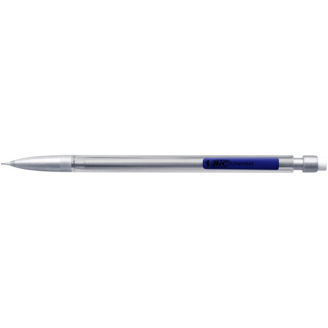 Creion mecanic BIC, Matic Classic, 0.5 mm, gri, clip diverse culori BPTCCT8021