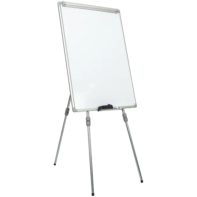 Flipchart magnetic, Noki, INT-619-4F, 70x100 cm, rama aluminiu, trepied ajustabil BPTCDY500012