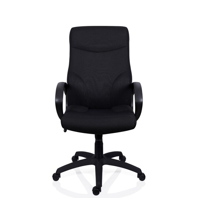 Fotoliu directorial Stilo, stofa, negru BPTCPL575705