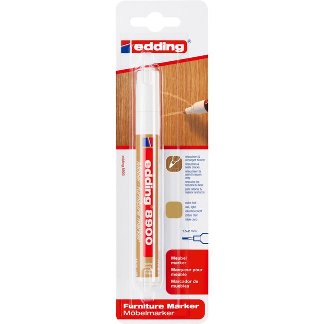 Marker Edding 8900 pentru retusuri mobilier lemn, stejar BPTCED890006