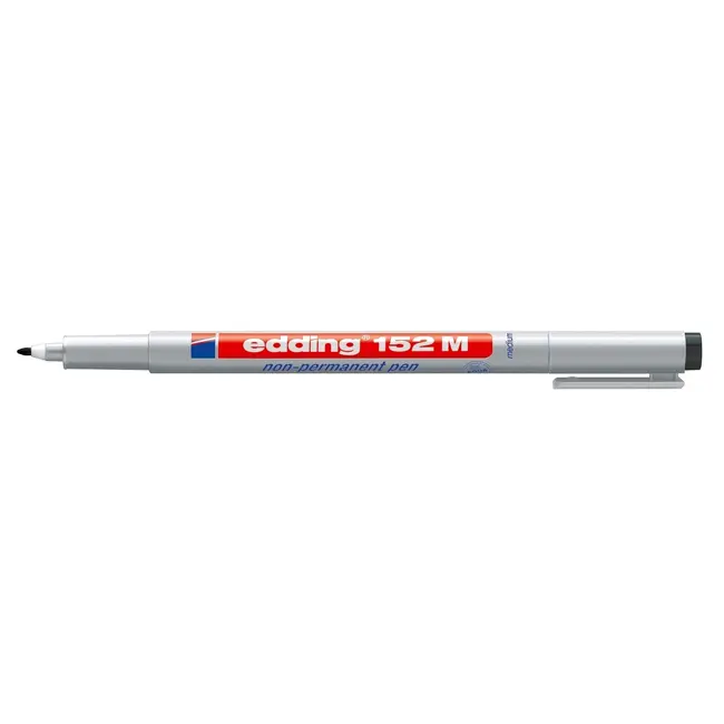 Marker nepermanent Edding OHP 152, varf rotund, 1.0 mm, negru BPTCED152001