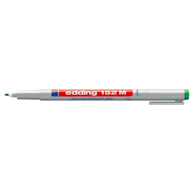 Marker nepermanent Edding OHP 152, varf rotund, 1.0 mm, verde BPTCED152004