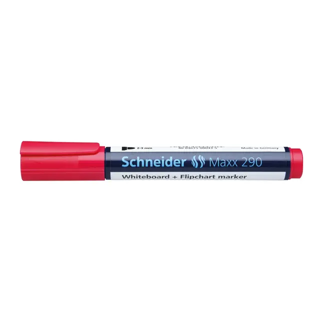 Marker pentru tabla Schneider Maxx 290, varf rotund 2-3 mm, rosu BPTCSCH129002