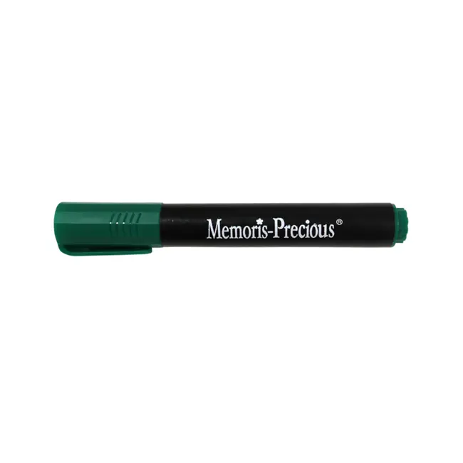 Marker permanent Memoris-Precious, varf tesit, 2-7 mm, verde BPTCBV990016