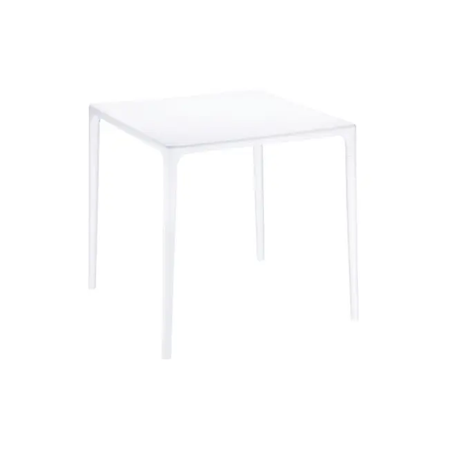 Masa plastic Milano Forza, alba, 72x72 cm BPTCOF801164