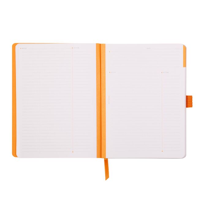 Meeting Book A5+ Rhodiarama, 80 file, argintiu BPTCCF1177815