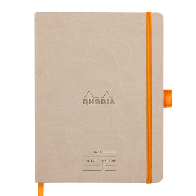 Meeting Book A5+ Rhodiarama, 80 file, bej BPTCCF1177853