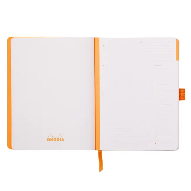 Meeting Book A5+ Rhodiarama, 80 file, galben BPTCCF1177969