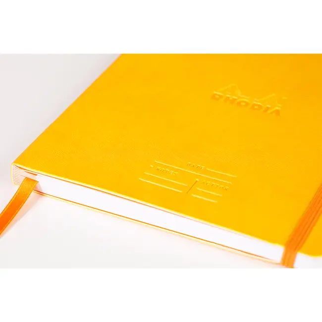 Meeting Book A5+ Rhodiarama, 80 file, galben BPTCCF1177969