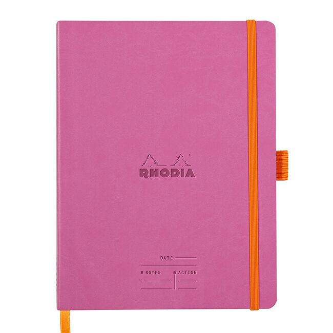 Meeting Book A5+ Rhodiarama, 80 file, lila BPTCCF1177914