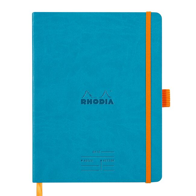 Meeting Book A5+ Rhodiarama, 80 file, turcoaz BPTCCF1177877