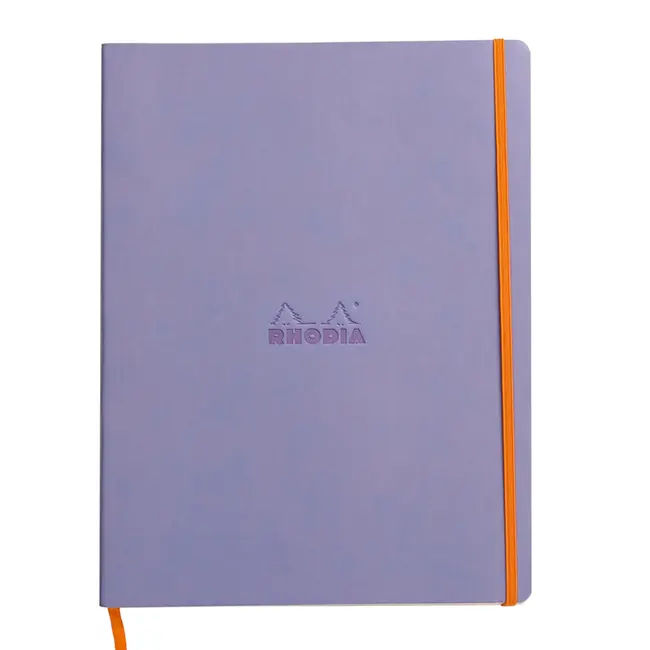 Notebook  A4+ Rhodiarama, 80 file, ivory dictando, albastru BPTCCF1177099