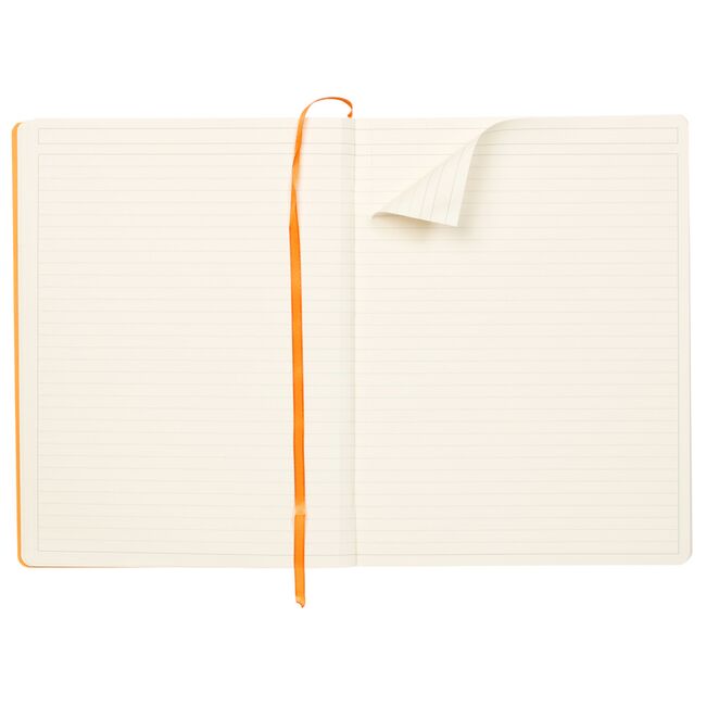 Notebook  A4+ Rhodiarama, 80 file, ivory dictando, albastru BPTCCF1177099