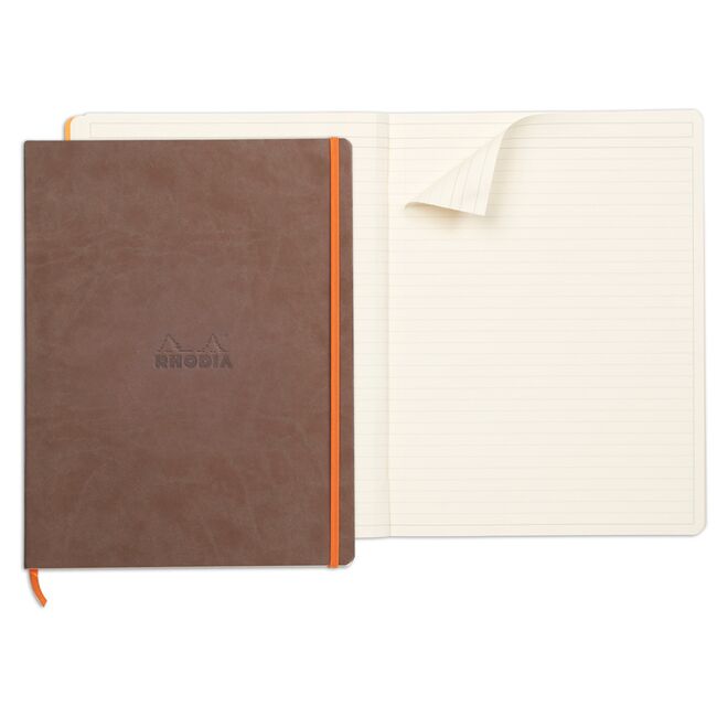 Notebook  A4+ Rhodiarama, 80 file, ivory dictando, maro BPTCCF1177037