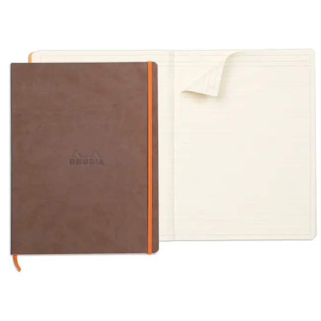 Notebook  A4+ Rhodiarama, 80 file, ivory dictando, maro BPTCCF1177037
