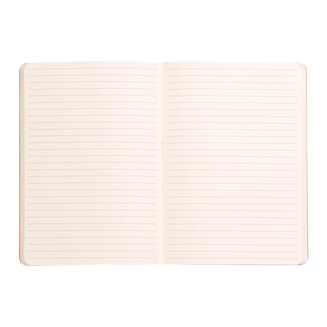 Notebook A5 Rhodiarama, 80 file, ivory, dictando, mov BPTCCF1174104