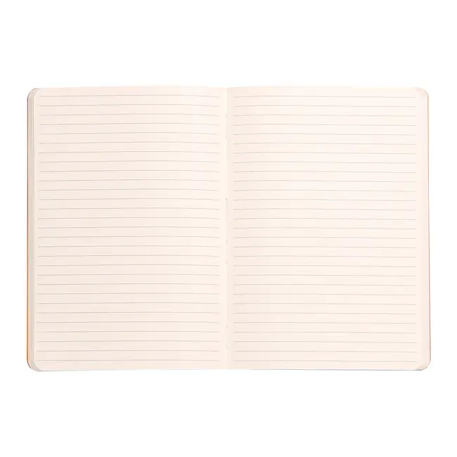 Notebook A5 Rhodiarama, 80 file, ivory, dictando, mov BPTCCF1174104