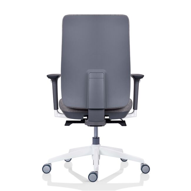 Scaun Tesla, fara tetiera, stofa, gri BPTCPL800132