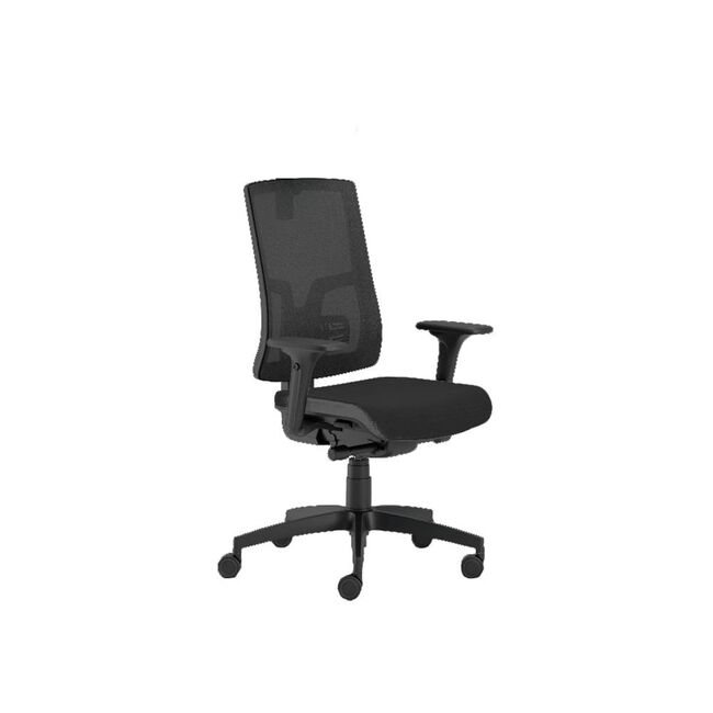 Scaun operational, Pure, tapitat, negru BPTCPL801117