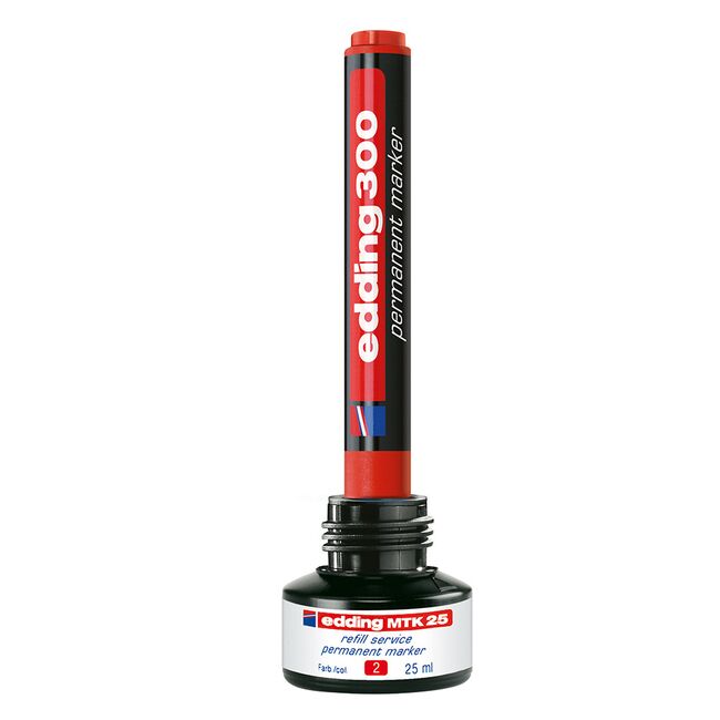 Tus Edding MTK 25 pentru marker permanent, rosu BPTCED250002