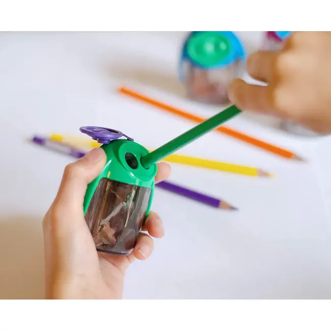 Ascutitoare dubla Kores, cu container BPTCKS992512