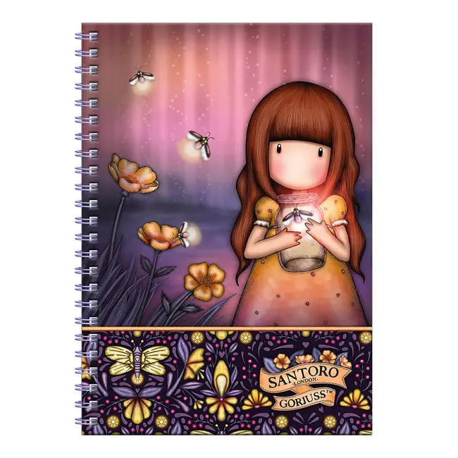 Caiet A4 Gorjuss, Firely Dawn cu accesorii scolare BPTCGR1344020