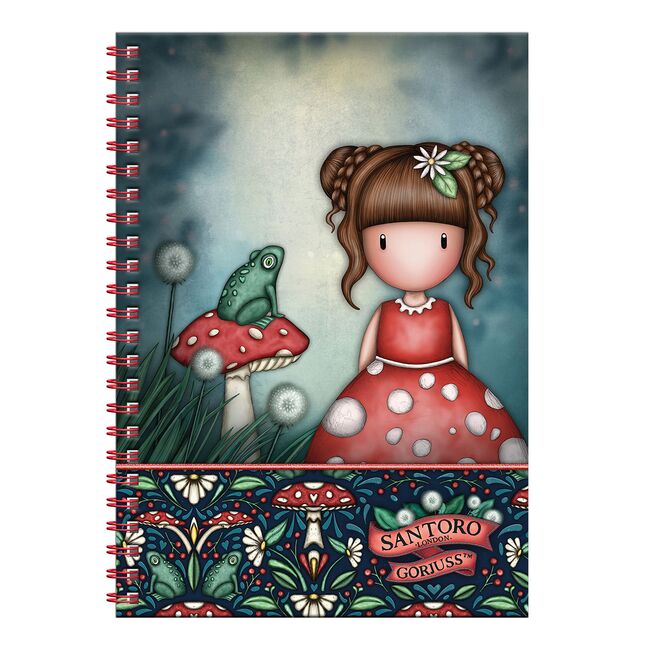 Caiet A4 Gorjuss, Little Mushroom cu accesorii scolare BPTCGR1344030