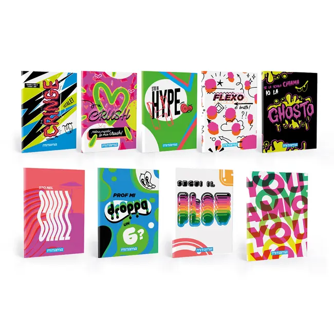 Caiet A4 Mitama, 40+2 file, 80 g, design Fantasy, patratele 5 mm BPTCMI062753