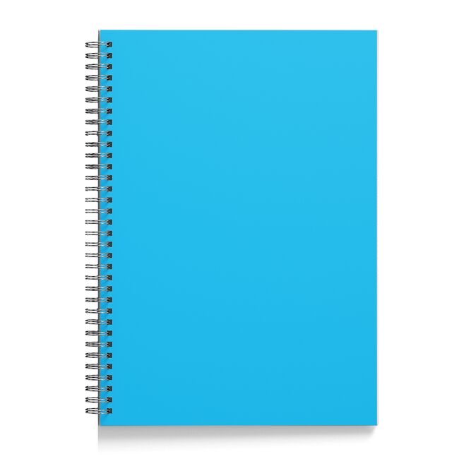 Caiet A5 cu spira, 60 file matematica, 60g/mp, PP 280 microni BPTCCI800217