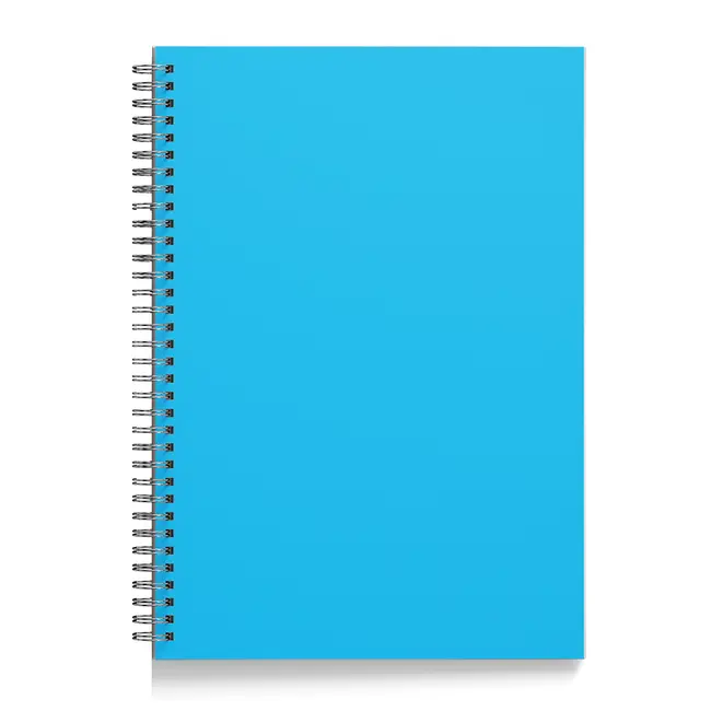 Caiet A5 cu spira, 60 file matematica, 60g/mp, PP 280 microni BPTCCI800217