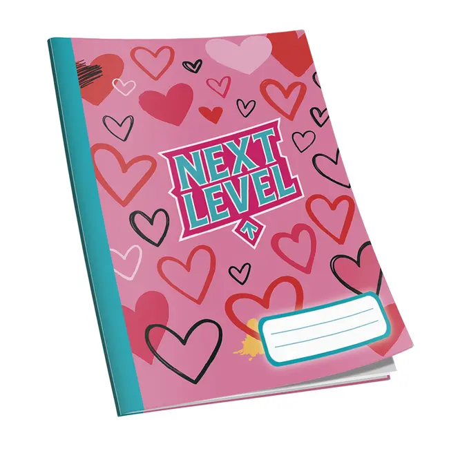 Caiet Next Level capsat A5, 48 file, 60g/mp, matematica, diverse modele de coperti BPTCCI9700220