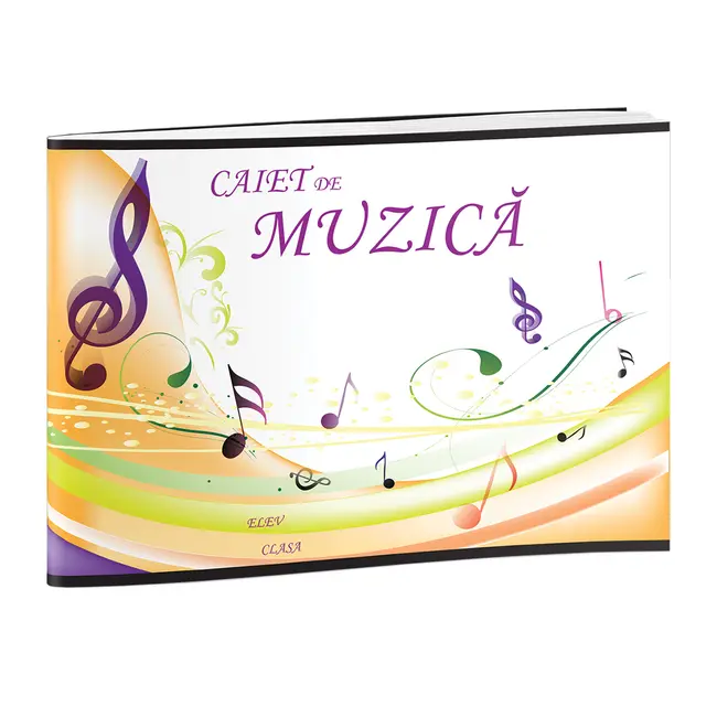 Caiet special RTC, B5, 24 file, 60g, muzica BPTCCI9700238