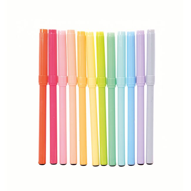 Carioci Astra pastel, 12 culori/set BPTCAZ122001