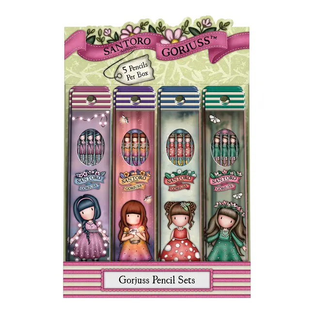Display 24 seturi Gorjuss, creioane, diverse modele BPTCGR131102