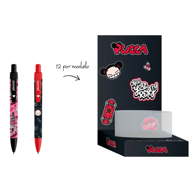 Display cu 24 pixuri cu mecanism Pucca, diverse modele BPTCMQ011771