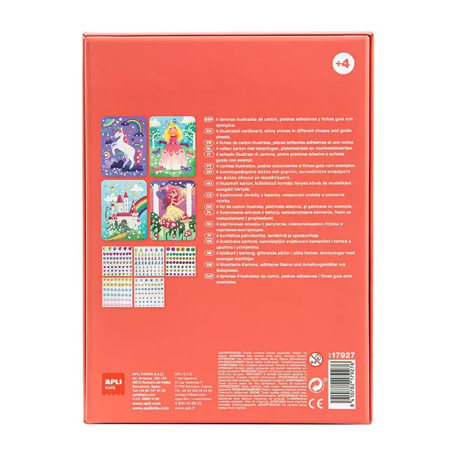 Joc creativ mozaic de diamante, APLI, 4 modele BPTCAL017927