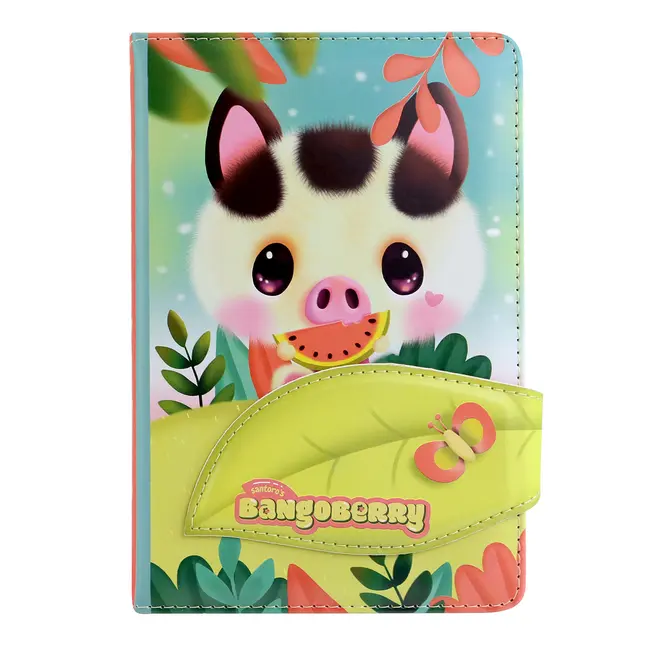 Jurnal Bangoberry Pally Panda, 192 pagini, 13x19x2 cm BPTCGR1175020