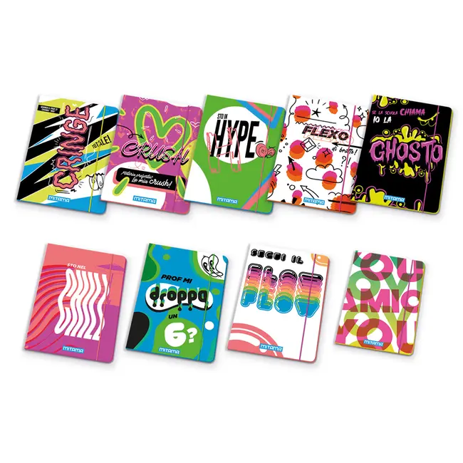 Mapa carton Mitama, elastic, burduf 0.5 cm, design Fantasy BPTCMI062752